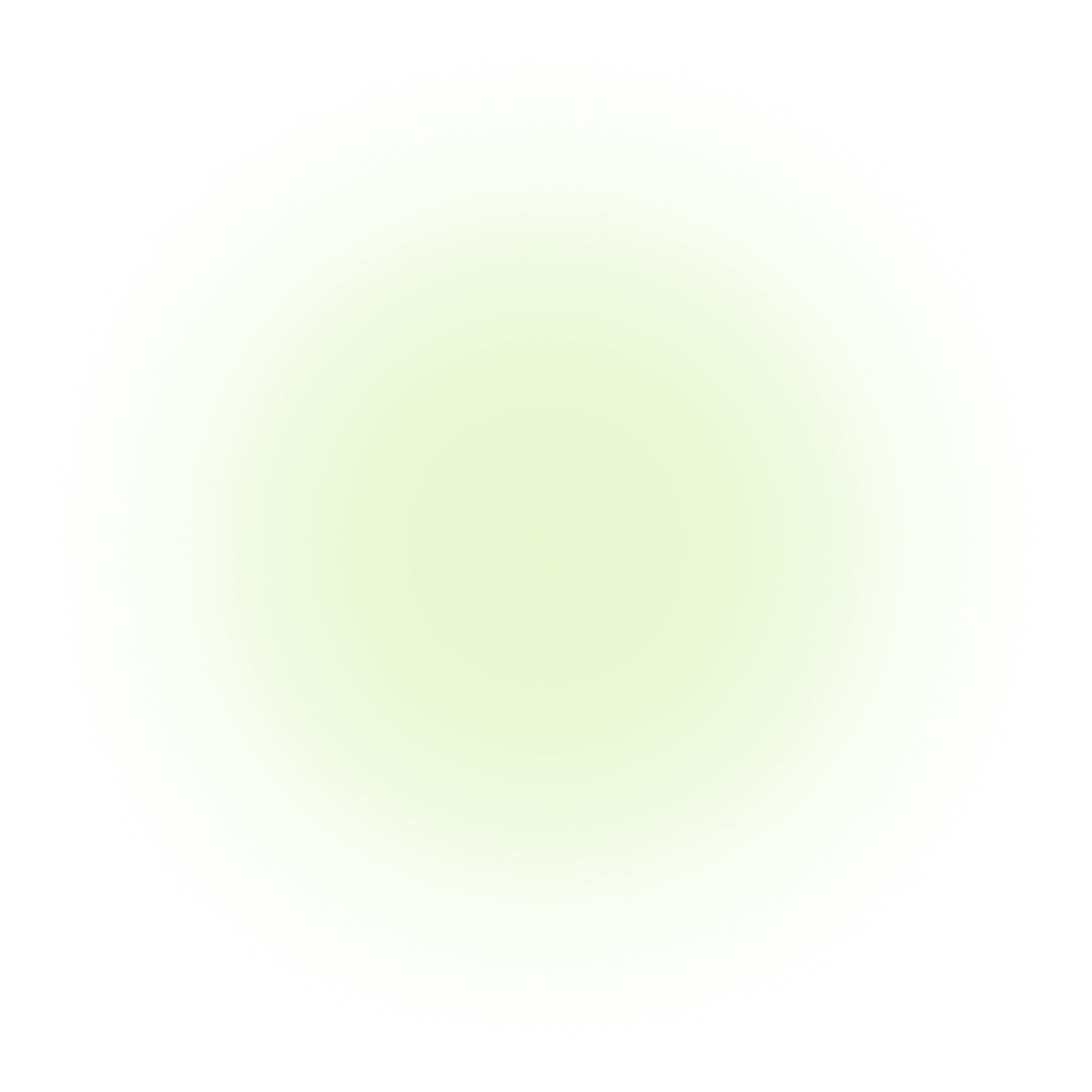 Decorative green gradient background